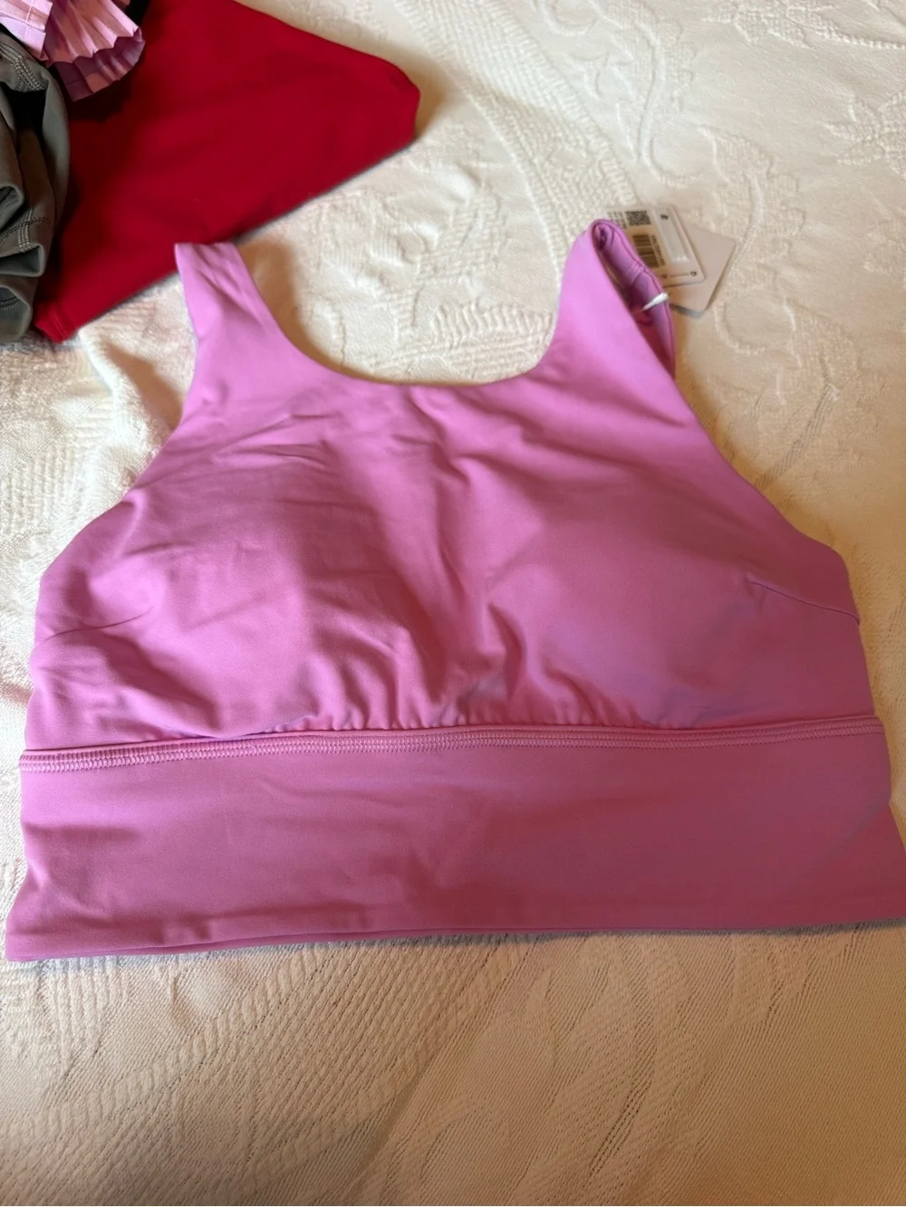 Lululemon Align High Neck Bra Dahlia Mauve size 8 c/d NWT